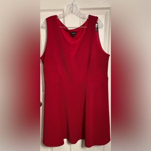 Torrid waffle knit Aline flare dress